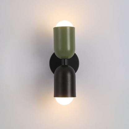 Morandi Double-Headed Wall Lamp – Scandinavian Design