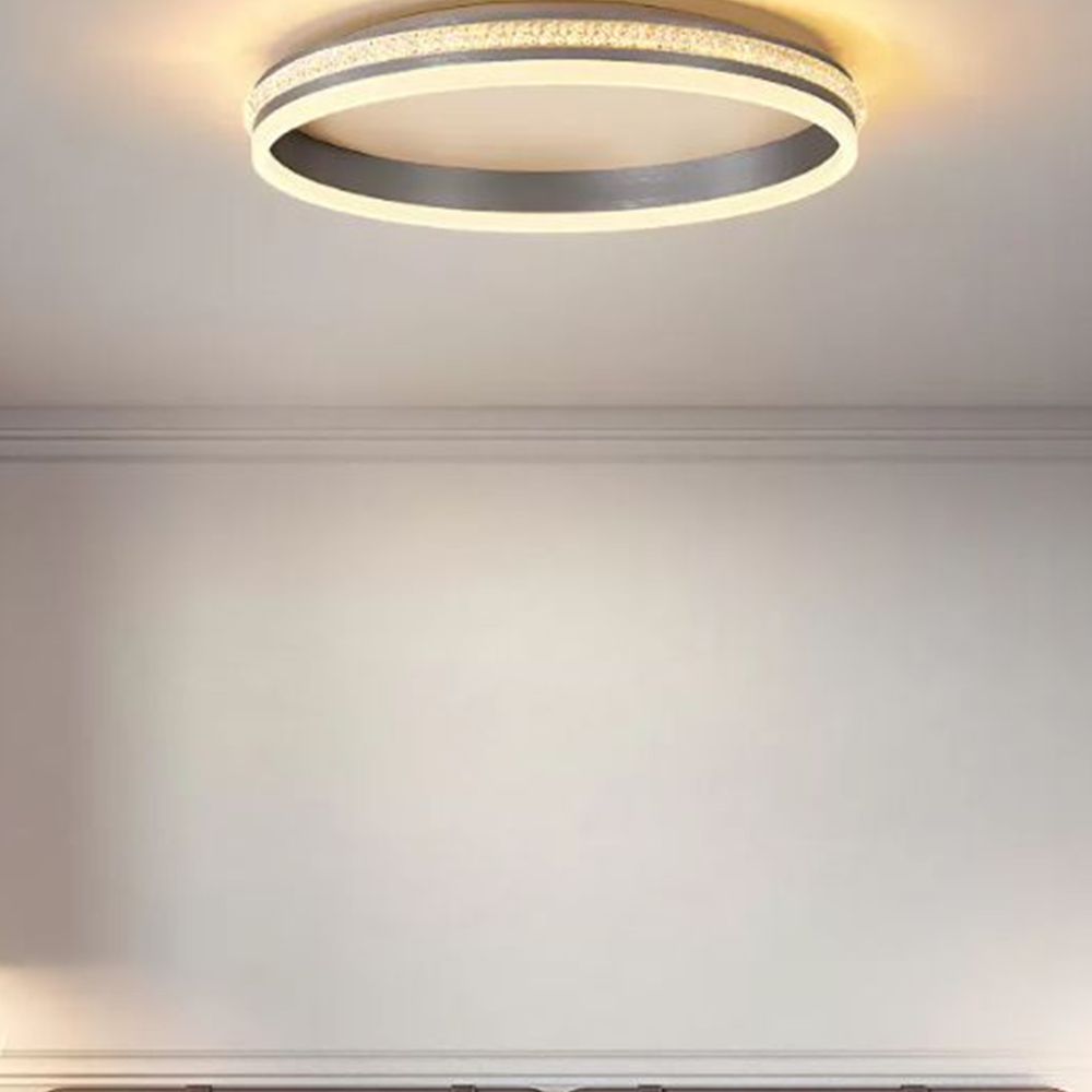 Quinn Modern Ring Flush Mount Ceiling Light – 7.9–31.5" 3-Color LED