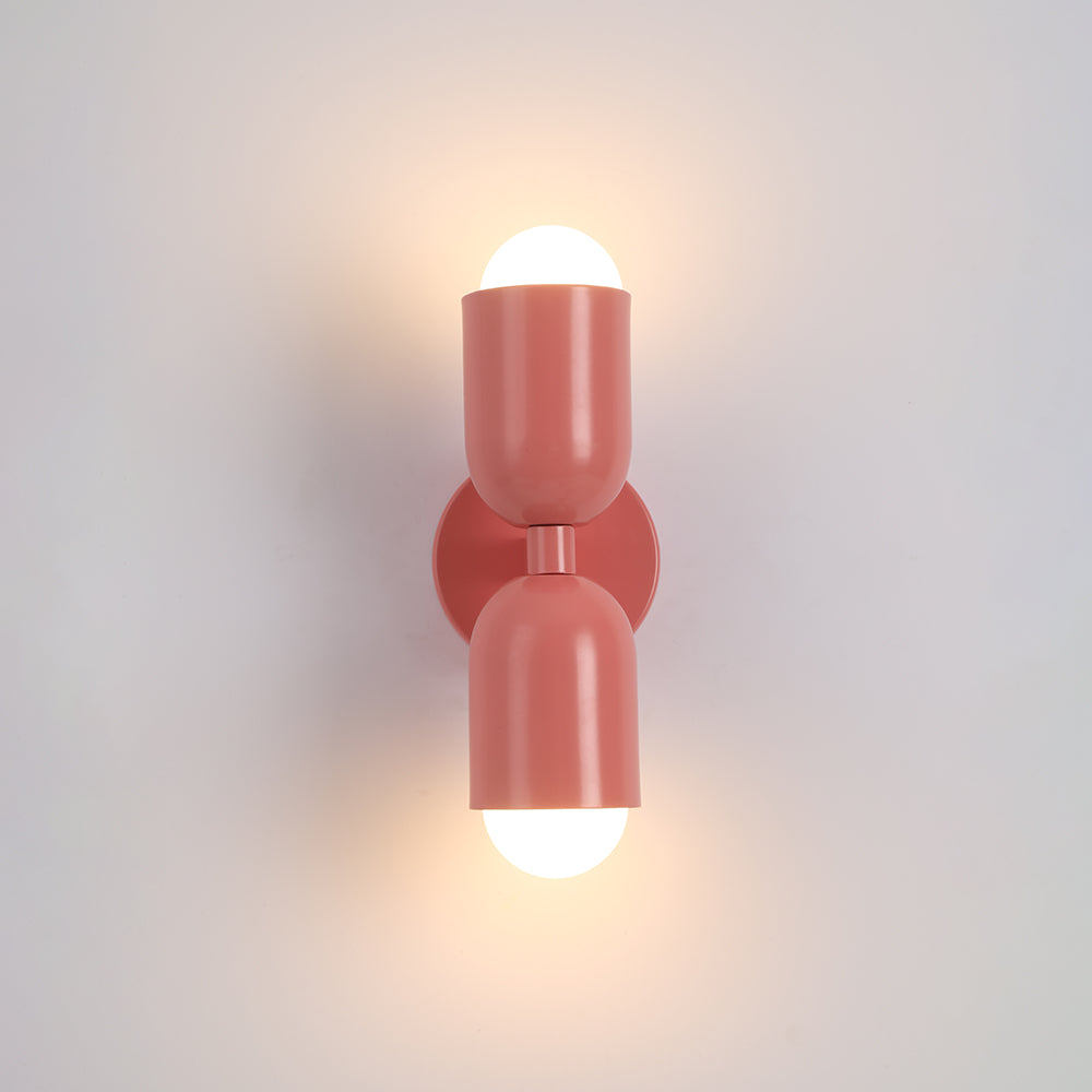 Morandi Double-Headed Wall Lamp – Scandinavian Design