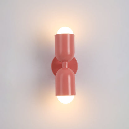 Morandi Double-Headed Wall Lamp – Scandinavian Design