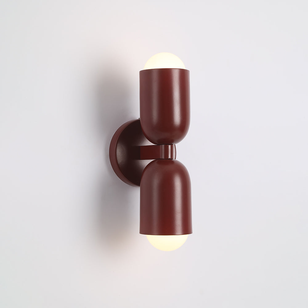 Morandi Double-Headed Wall Lamp – Scandinavian Design