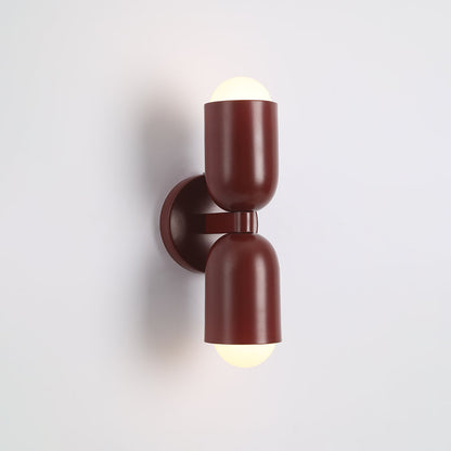 Morandi Double-Headed Wall Lamp – Scandinavian Design