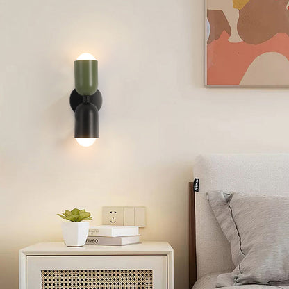 Morandi Double-Headed Wall Lamp – Scandinavian Design