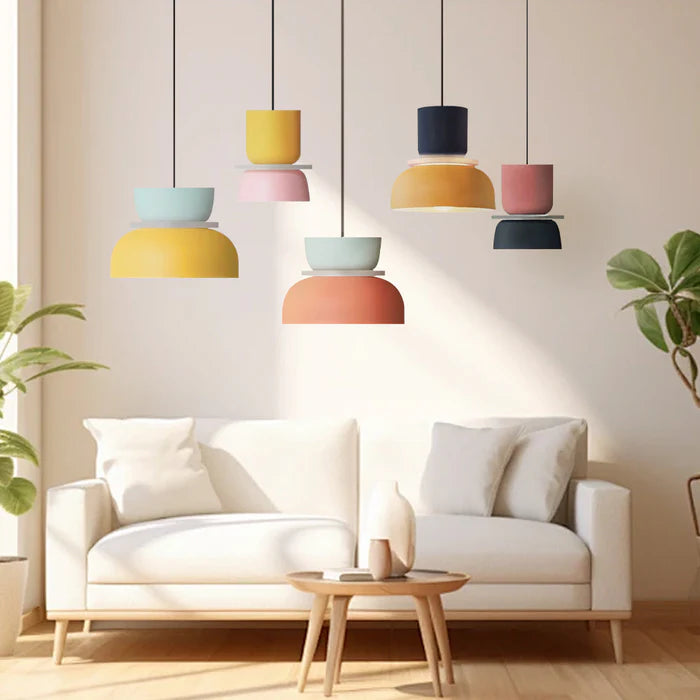 Dulcy Pendant Lamp – Colour Block Dome