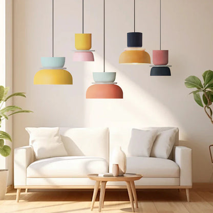 Dulcy Pendant Lamp – Colour Block Dome