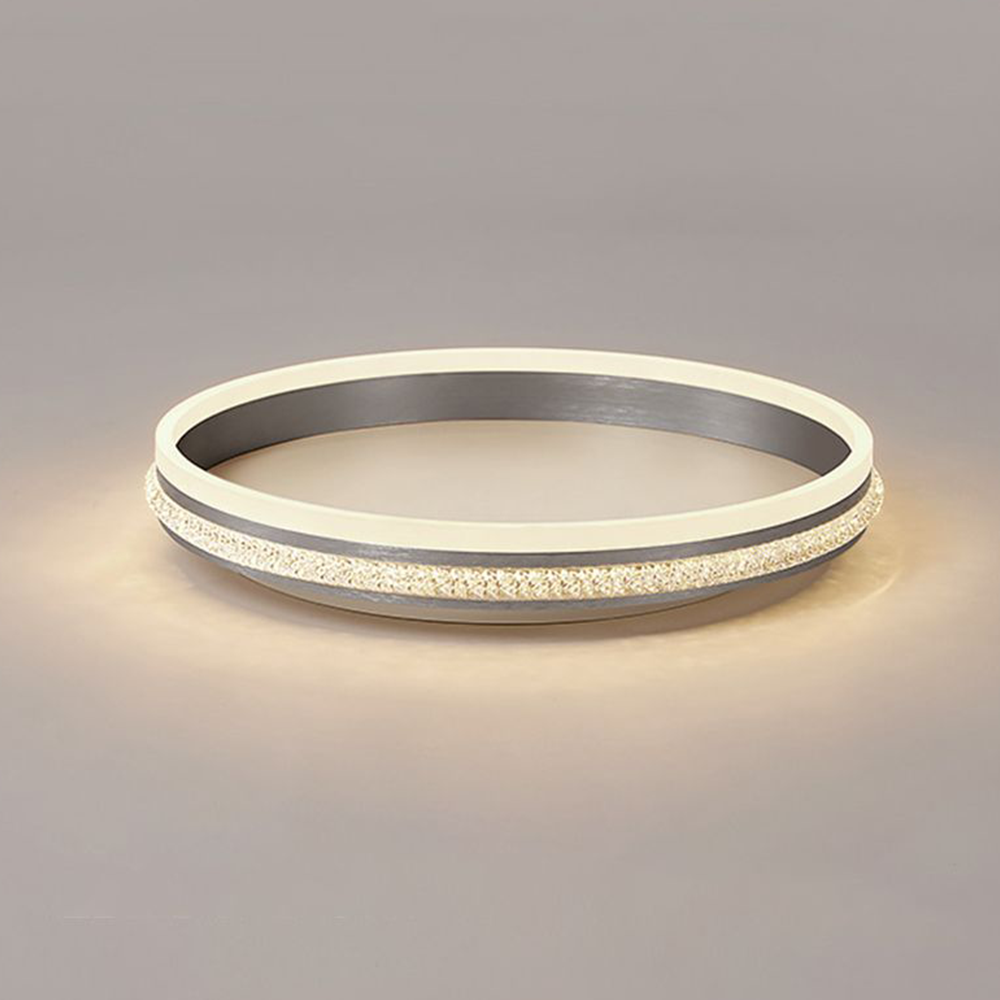 Quinn Modern Ring Flush Mount Ceiling Light – 7.9–31.5" 3-Color LED