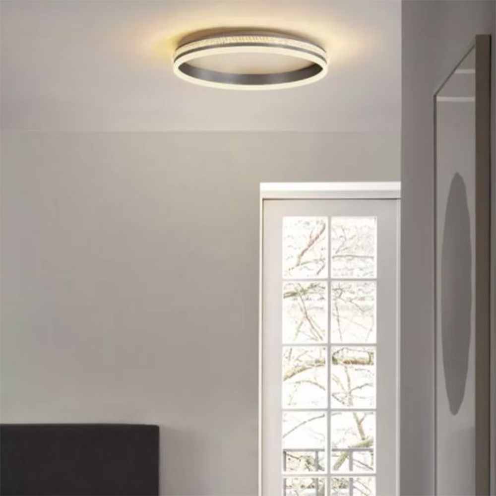 Quinn Modern Ring Flush Mount Ceiling Light – 7.9–31.5" 3-Color LED