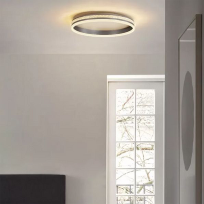 Quinn Modern Ring Flush Mount Ceiling Light – 7.9–31.5" 3-Color LED