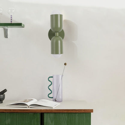Morandi Double-Headed Wall Lamp – Scandinavian Design