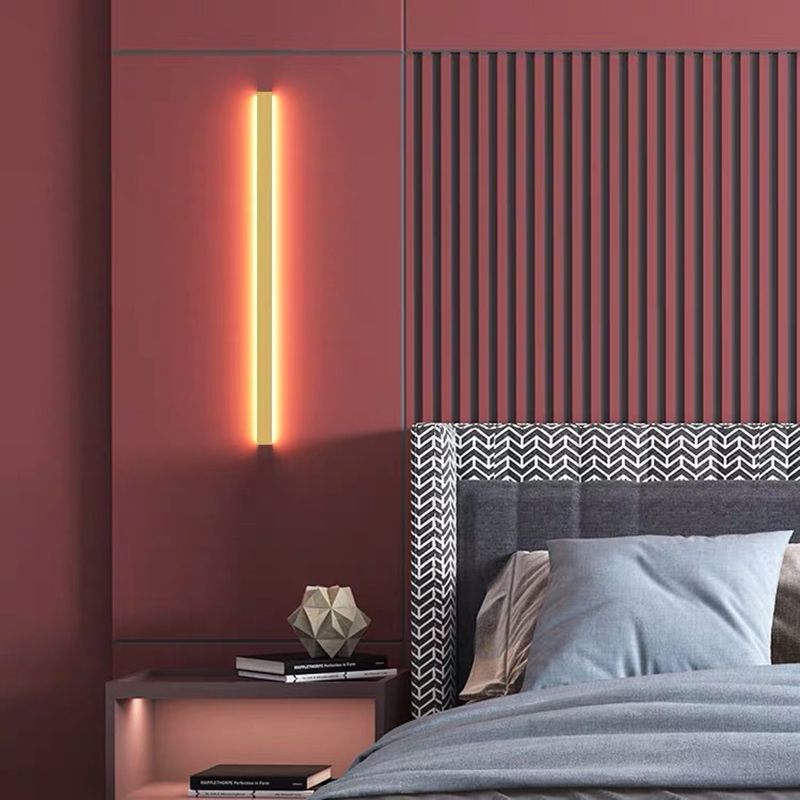 Edge Minimalist Linear Wall Lamp – LED, 23.7- 47.3", 3 Colors