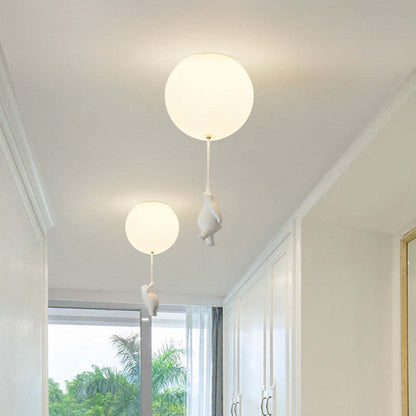 Bear Balloons Ceiling Light – LED Flush Mount, 3 Colours