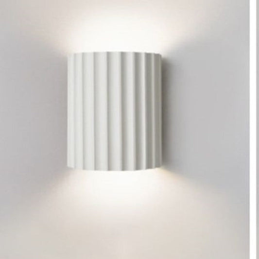 Orr Postmodern Semi-Cylindrical Resin Wall Lamp – 5 Colors