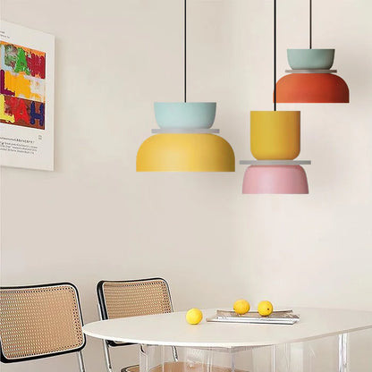 Dulcy Pendant Lamp – Colour Block Dome