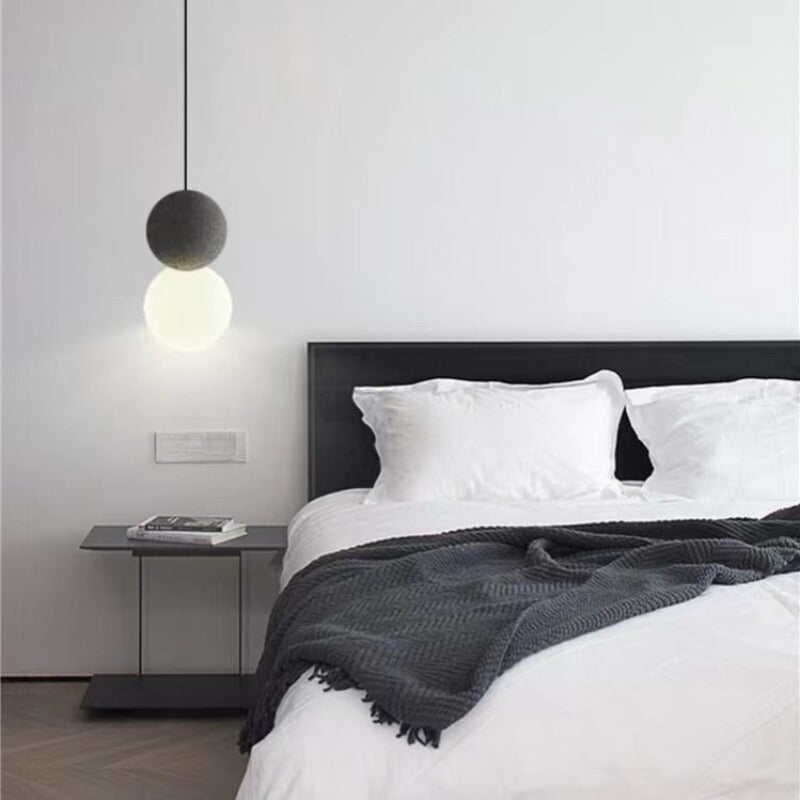 Byers Black Metal LED Pendant Light – Modern G9 Fixture