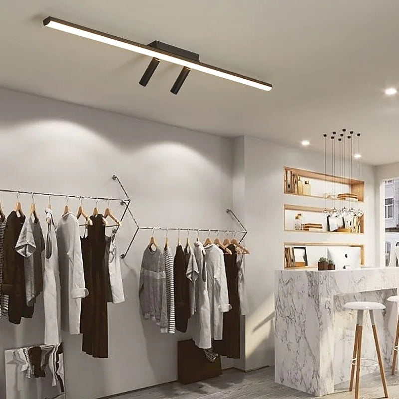 Haney Nordic Track Spotlight LED Ceiling Lamp – 31.5/39.4", 3-Color Switchable