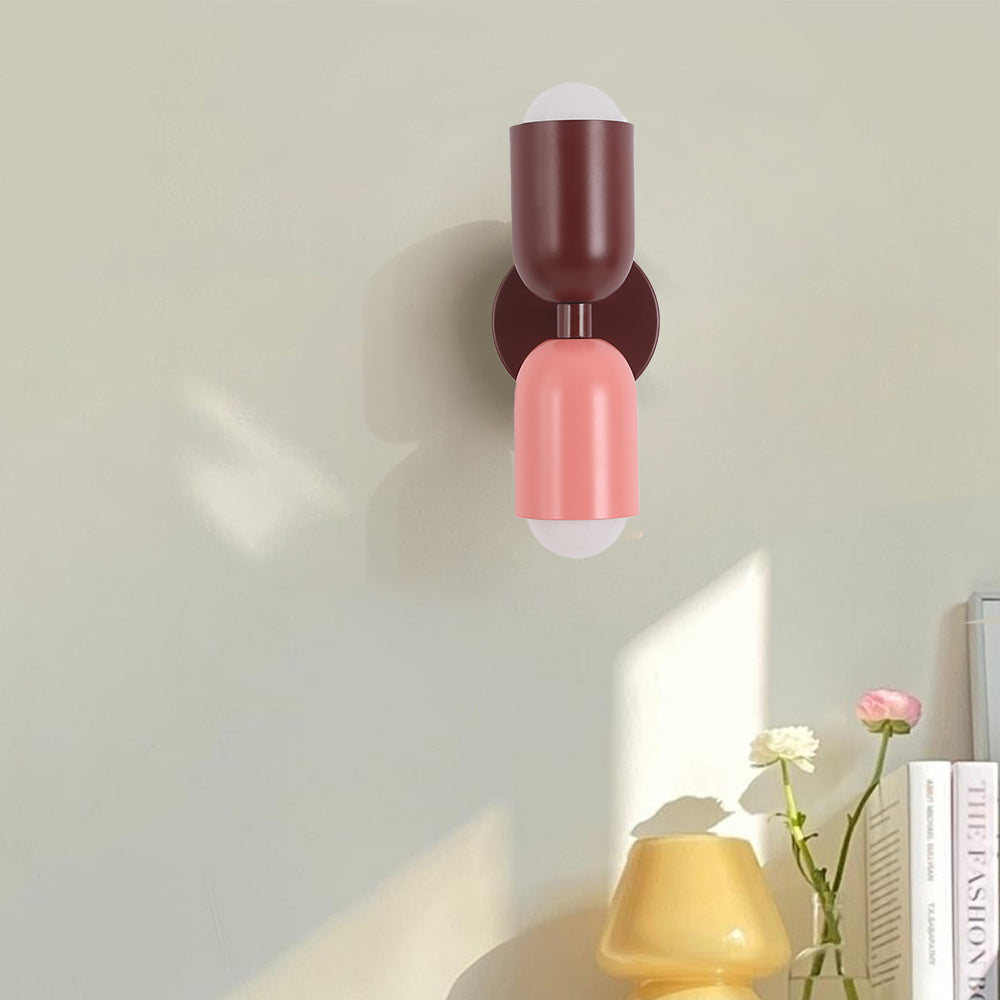 Morandi Double-Headed Wall Lamp – Scandinavian Design