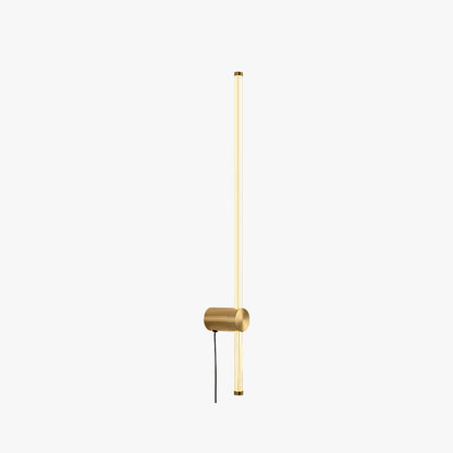 Edge Coppery & Nickel Wall Lamp – Metal & Acrylic, 23.6-31.6"