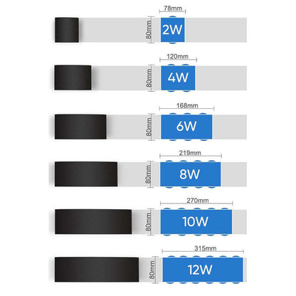 IP65 RGB LED Wall Light – Waterproof Aluminum Outdoor/Indoor Lamp