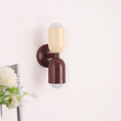 Morandi Double-Headed Wall Lamp – Scandinavian Design