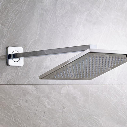 Rain Shower Heads - Wall Mounted Bathroom Top Shower Head With LED Lights