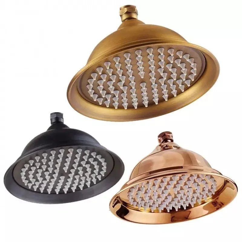 8 inch round bathroom Stainless Steel rainfall shower head high Pressure Waterfall Shower Heads-Index Bath
