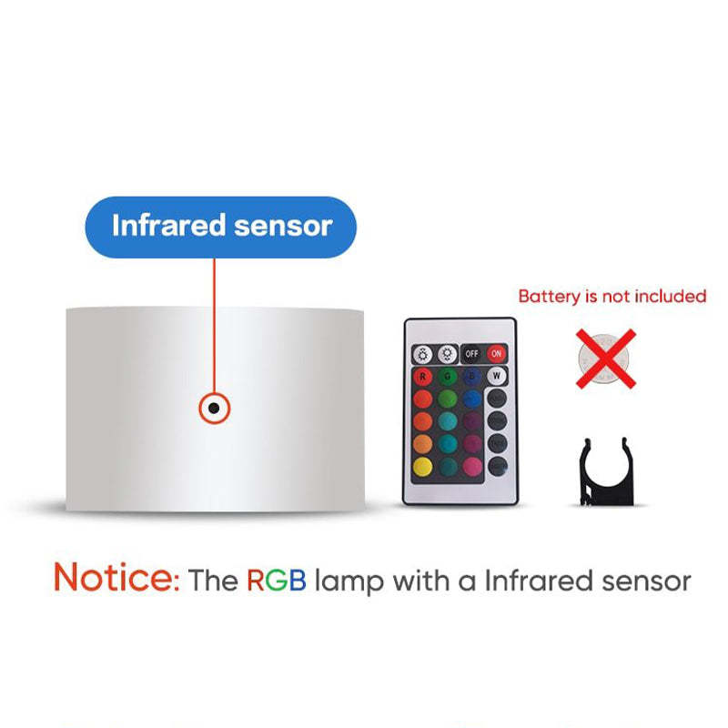 IP65 RGB LED Wall Light – Waterproof Aluminum Outdoor/Indoor Lamp