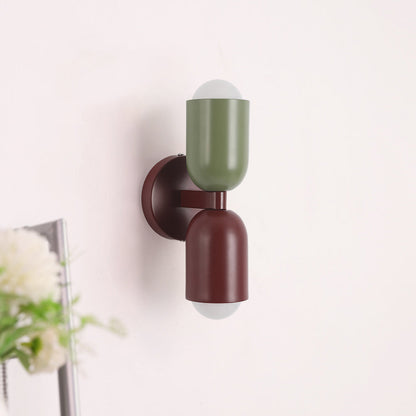 Morandi Double-Headed Wall Lamp – Scandinavian Design
