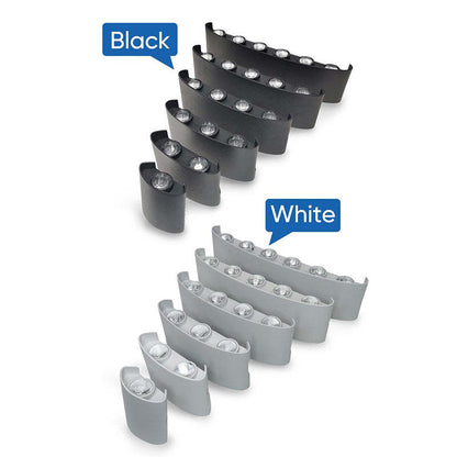 IP65 RGB LED Wall Light – Waterproof Aluminum Outdoor/Indoor Lamp