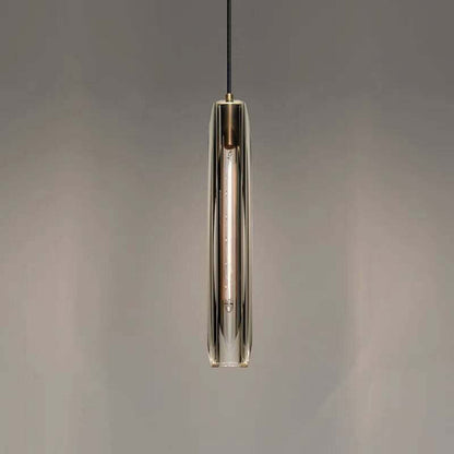 Brass LED Glass Pendant Lamp – Small Chandelier