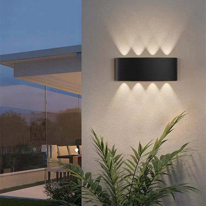 IP65 RGB LED Wall Light – Waterproof Aluminum Outdoor/Indoor Lamp