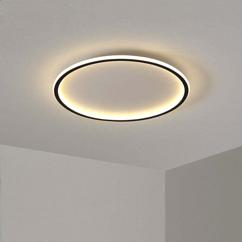 Modern Simple Round Ceiling Light – LED Flush Mount