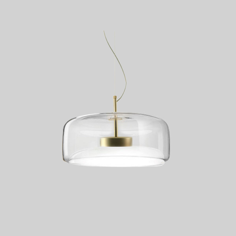 Hailie 3-Color Glass Pendant Light – 9.8/13.8", LED, Dimmable
