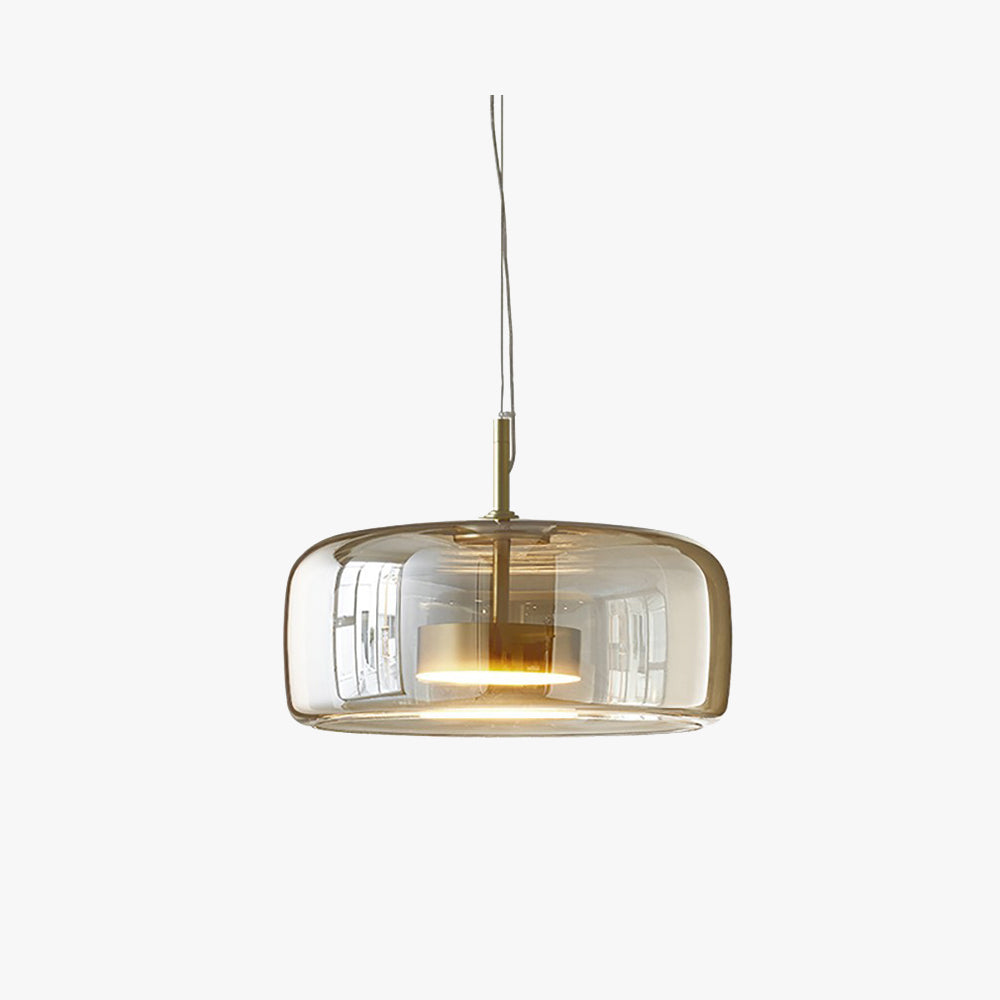 Hailie 3-Color Glass Pendant Light – 9.8/13.8", LED, Dimmable