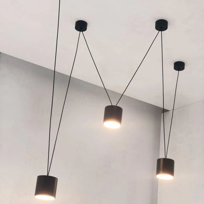 Alessio Minimalist Metal & Plastic Pendant Light – Modern Design