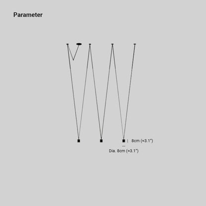 Alessio Minimalist Metal & Plastic Pendant Light – Modern Design