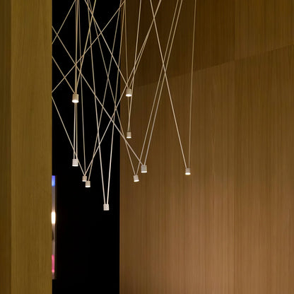 Alessio Minimalist Metal & Plastic Pendant Light – Modern Design