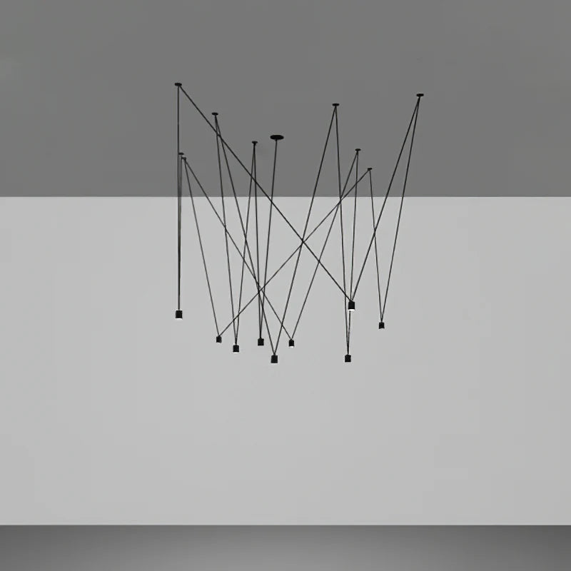 Alessio Minimalist Metal & Plastic Pendant Light – Modern Design