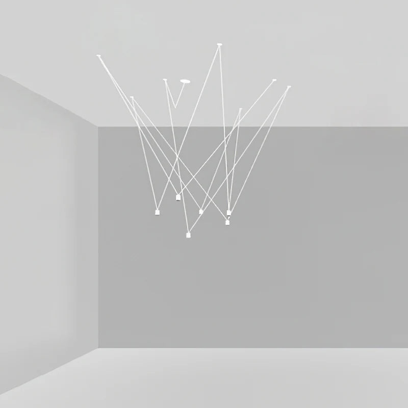 Alessio Minimalist Metal & Plastic Pendant Light – Modern Design