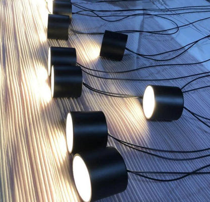 Alessio Minimalist Metal & Plastic Pendant Light – Modern Design