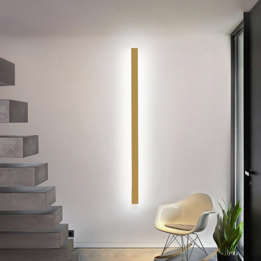 Edge Minimalist Linear Wall Lamp – LED, 23.7- 47.3", 3 Colors