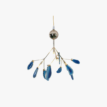 Aurora Gemstone Agate Colourful Chandelier for Bedroom and Living Room