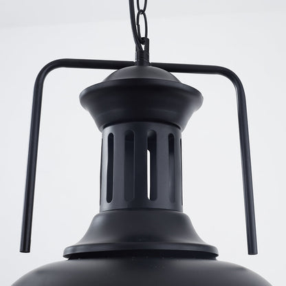 Alessio Vintage Rustic LED Pendant Light – Metal Shade, E27 Socket