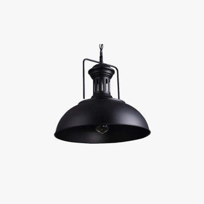 Alessio Vintage Rustic LED Pendant Light – Metal Shade, E27 Socket
