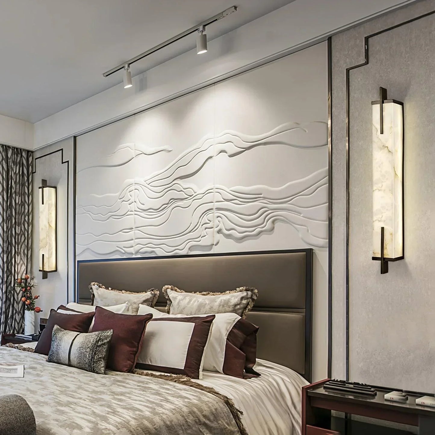 Alabaster Wall Light – Modern LED Wall Lamp with Warm Ambient Glow