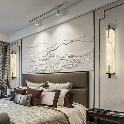 Alabaster Wall Light – Modern LED Wall Lamp with Warm Ambient Glow