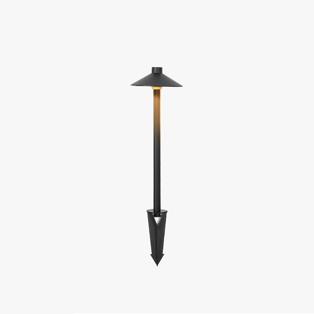 Carins Outdoor Path Light – Black Metal, IP65 Waterproof