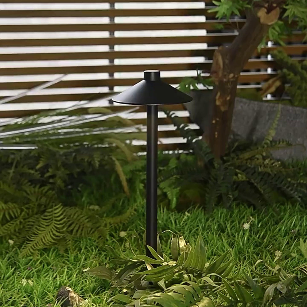 Carins Outdoor Path Light – Black Metal, IP65 Waterproof