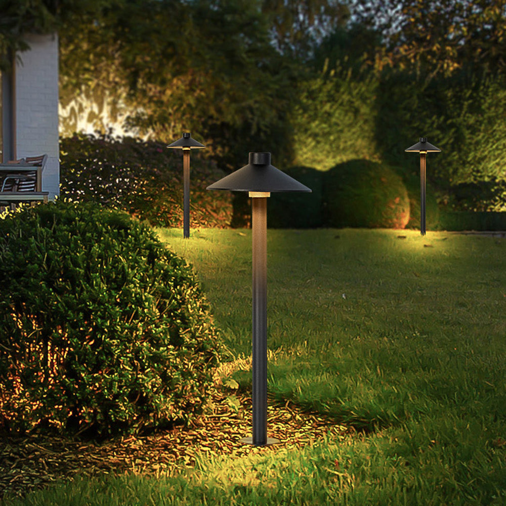 Carins Outdoor Path Light – Black Metal, IP65 Waterproof