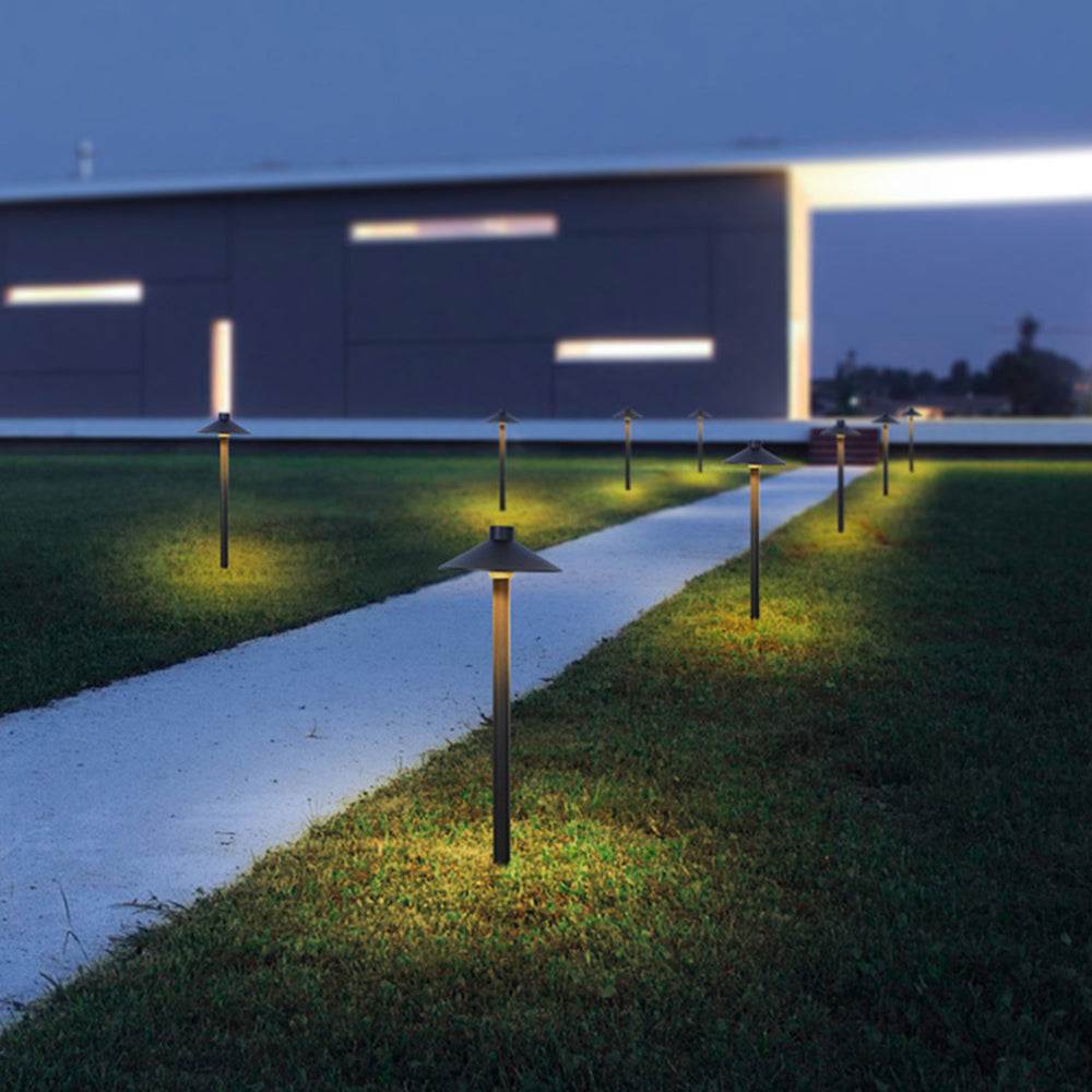 Carins Outdoor Path Light – Black Metal, IP65 Waterproof