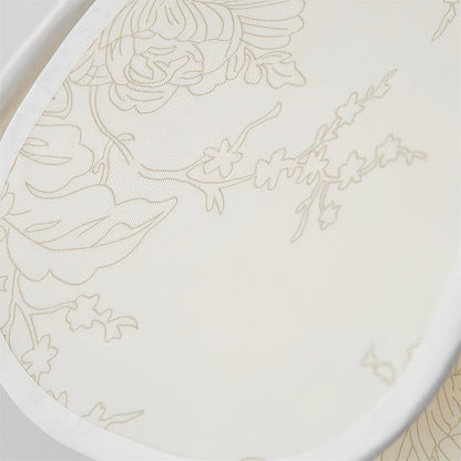 Vintage Floral Wall Light – Wooden & Brass Decorative Wall Lamp